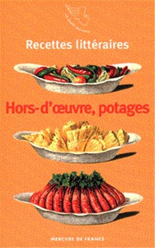 Hors d'oeuvre froids et chauds, potages Contemporary literature