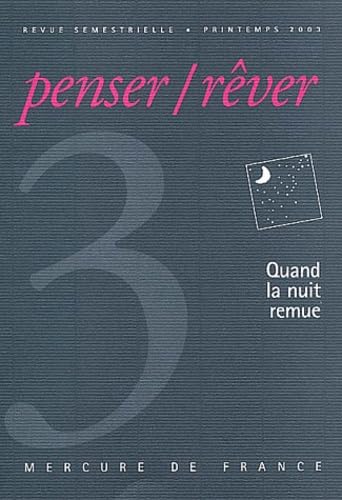 Penser/Rêver N° 3 Printemps 2003 : Quand la nuit remue Psychology