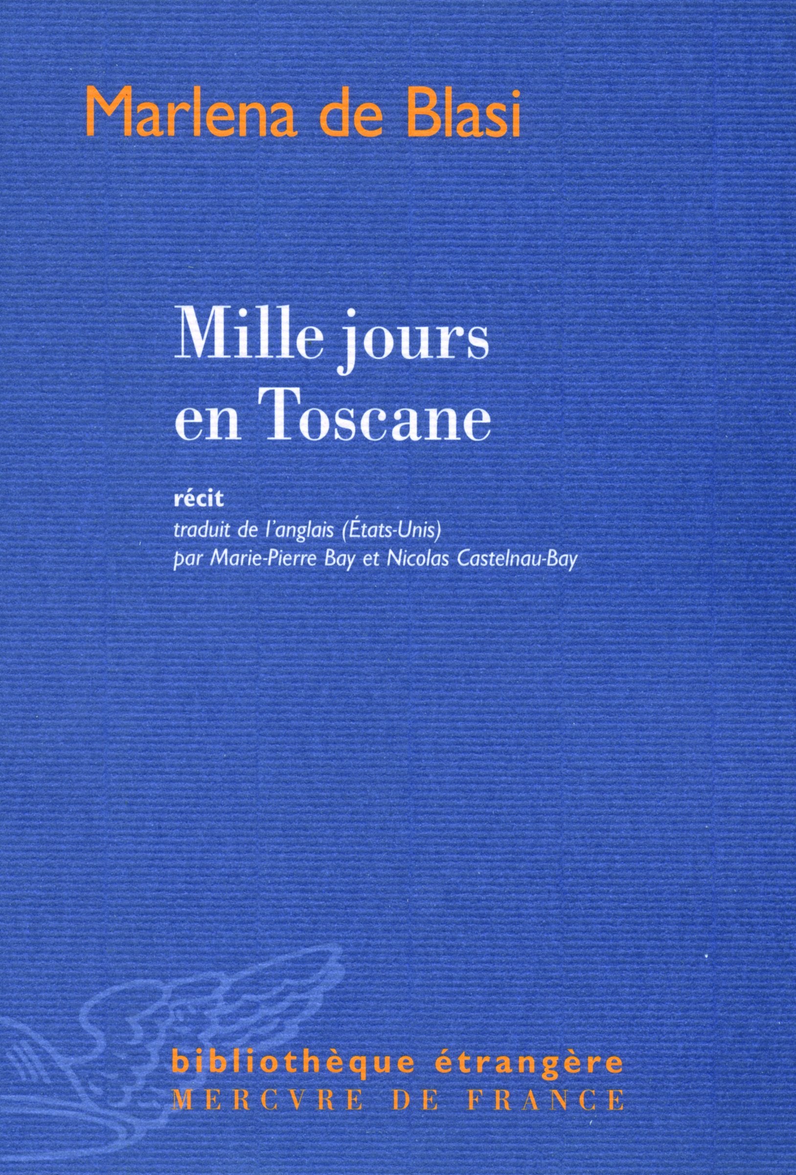 Mille jours en Toscane Contemporary literature