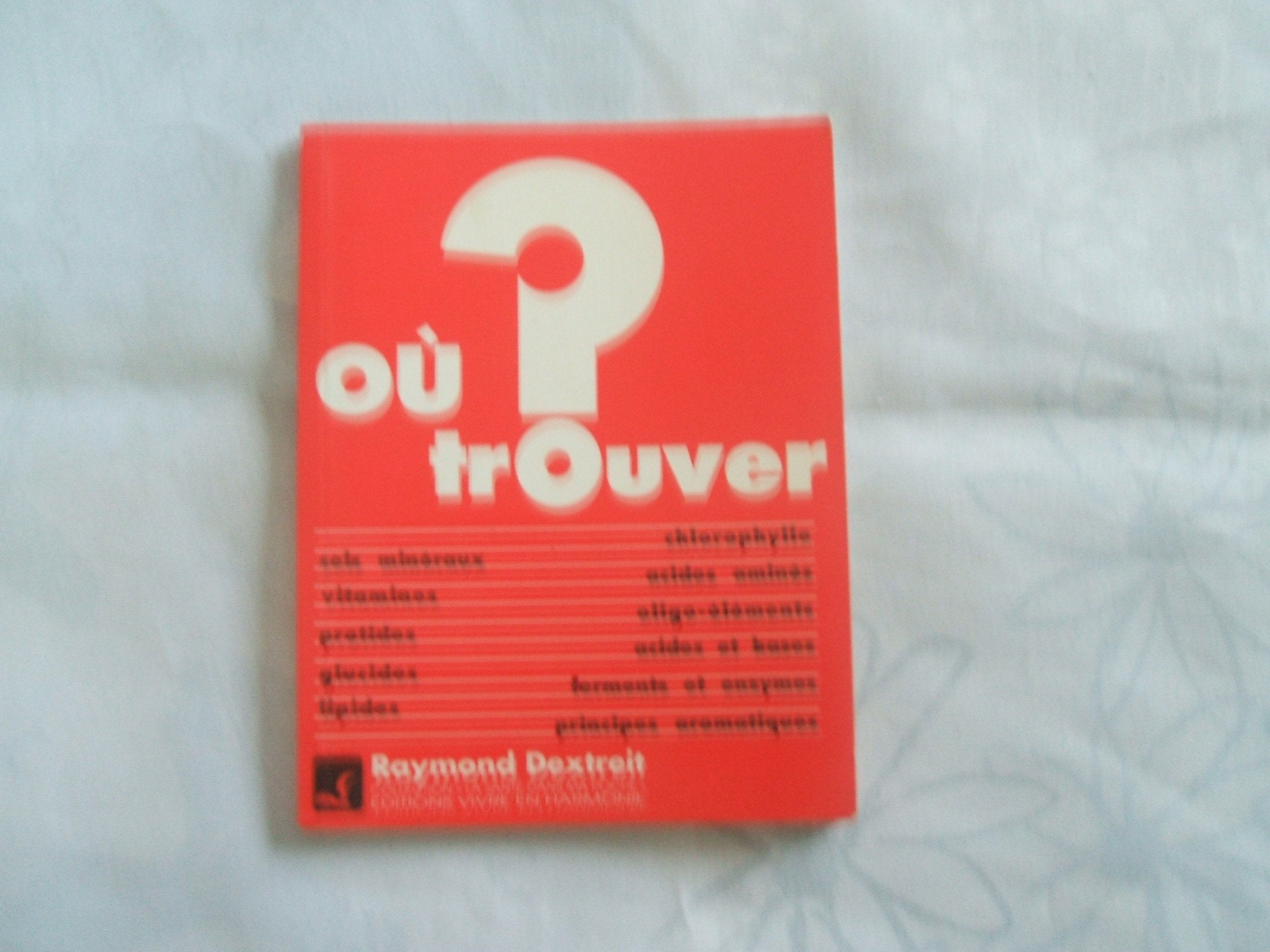 Ou trouver vitamines oligo elements Books
