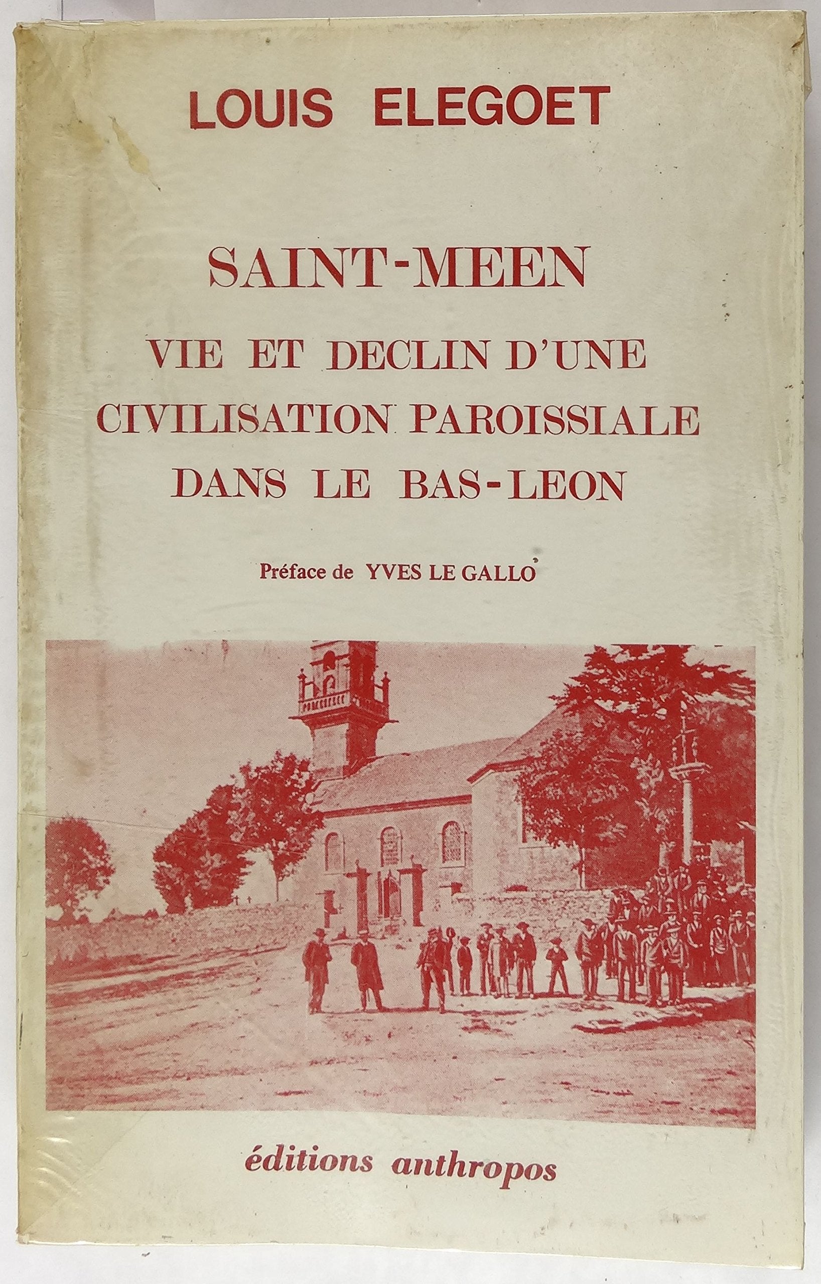 Saint-Méen : Vie et déclin d'une civilisation paroissiale dans le Bas-Léon book