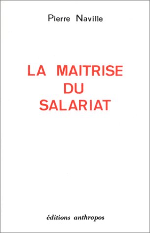 La maîtrise du salariat book