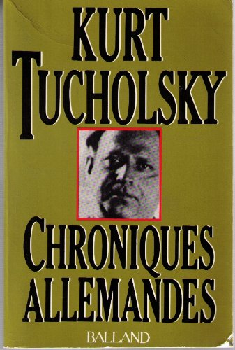 Chroniques allemandes : 1918-1935 Books