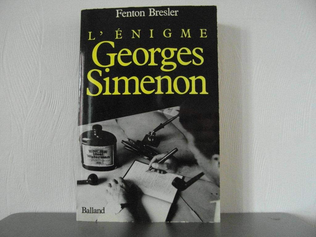 L'Enigme Georges Simenon book