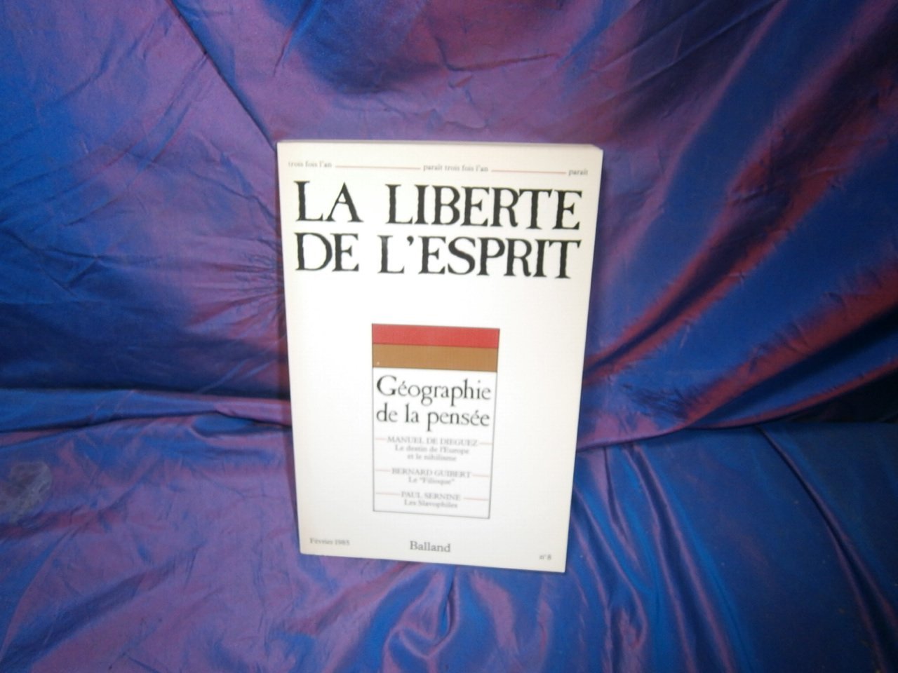 Liberte de l esprit t8 collectif f2710 book