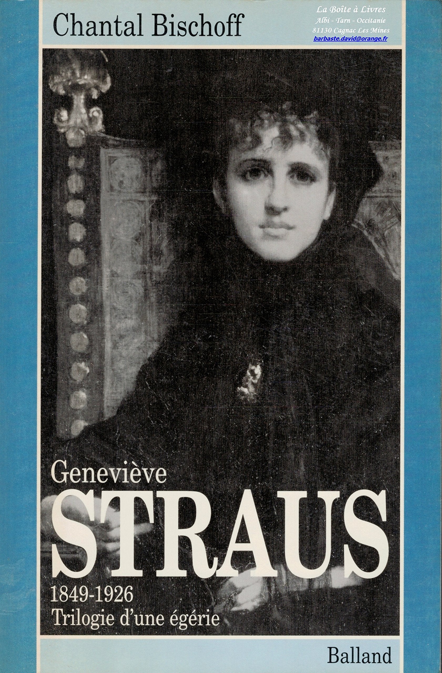 Geneviève Straus: Trilogie d'une égérie book