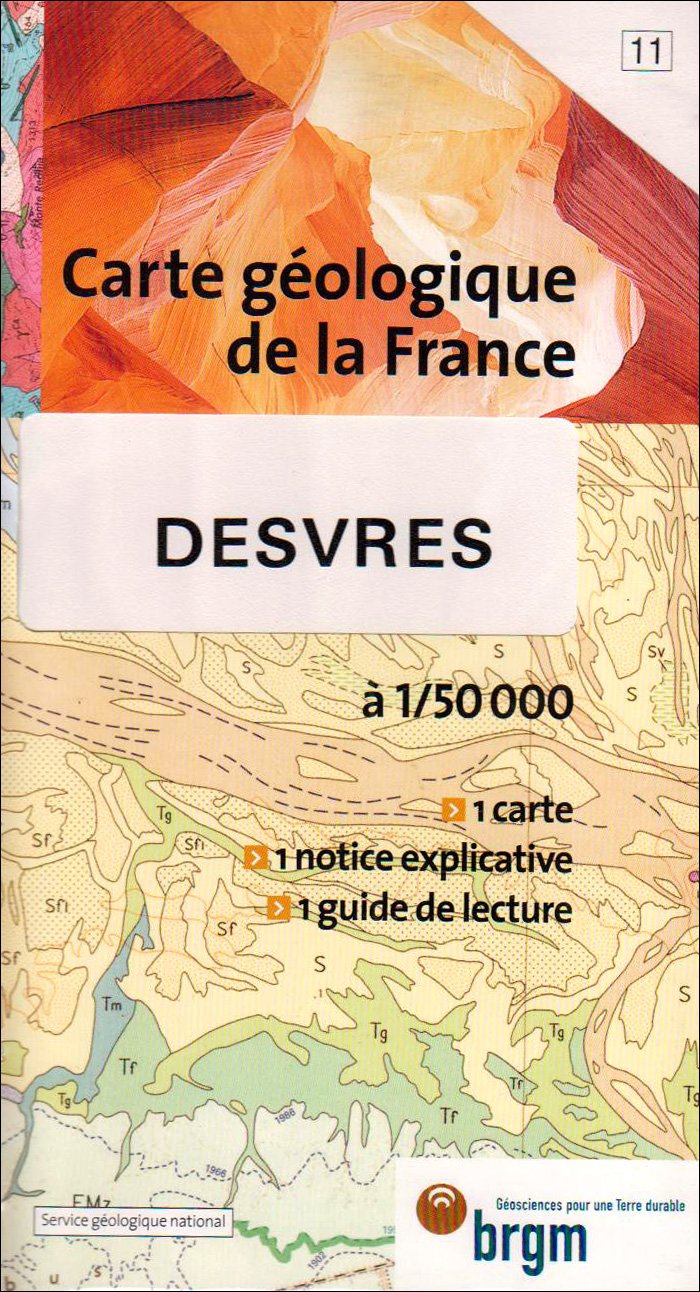 Carte géologique : Desvres book