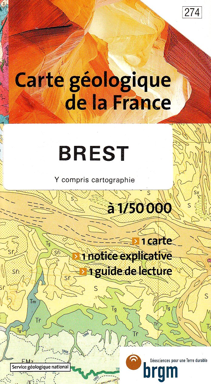 Carte géologique : Brest book