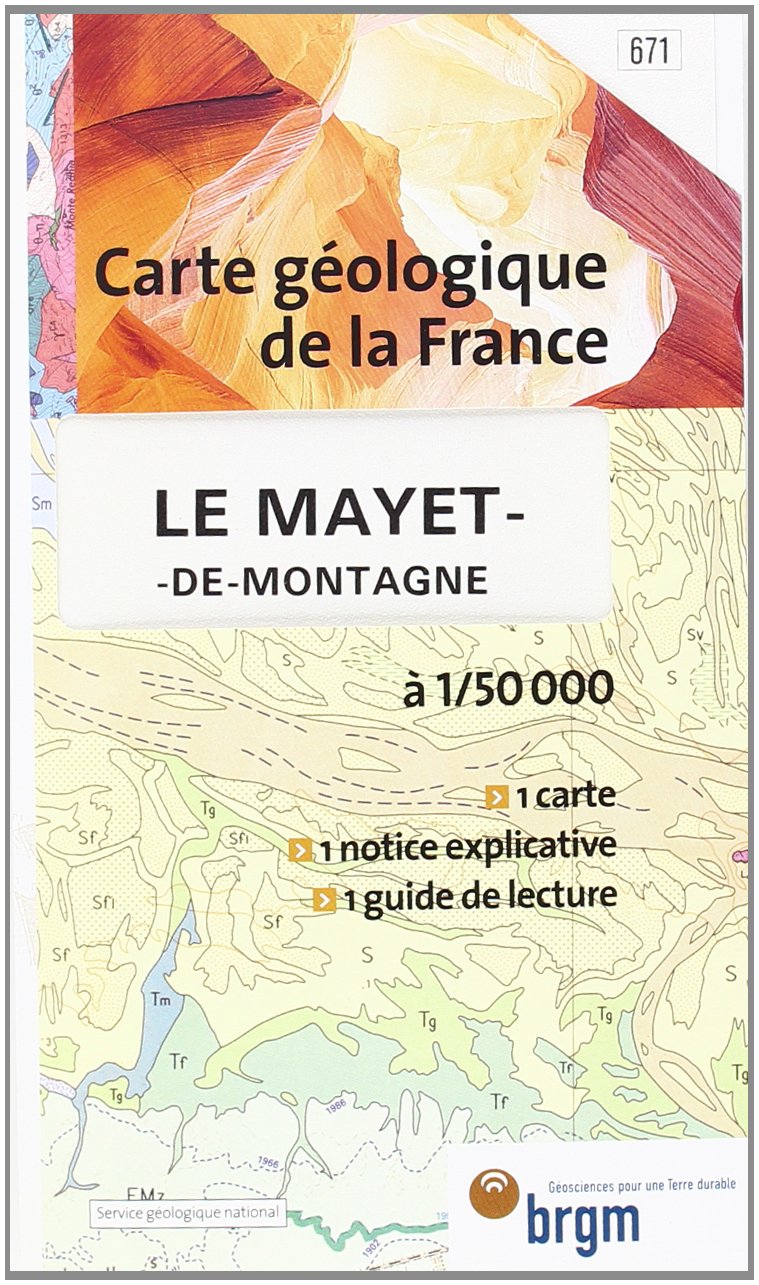 Carte géologique : Mayet-de-Montagne book