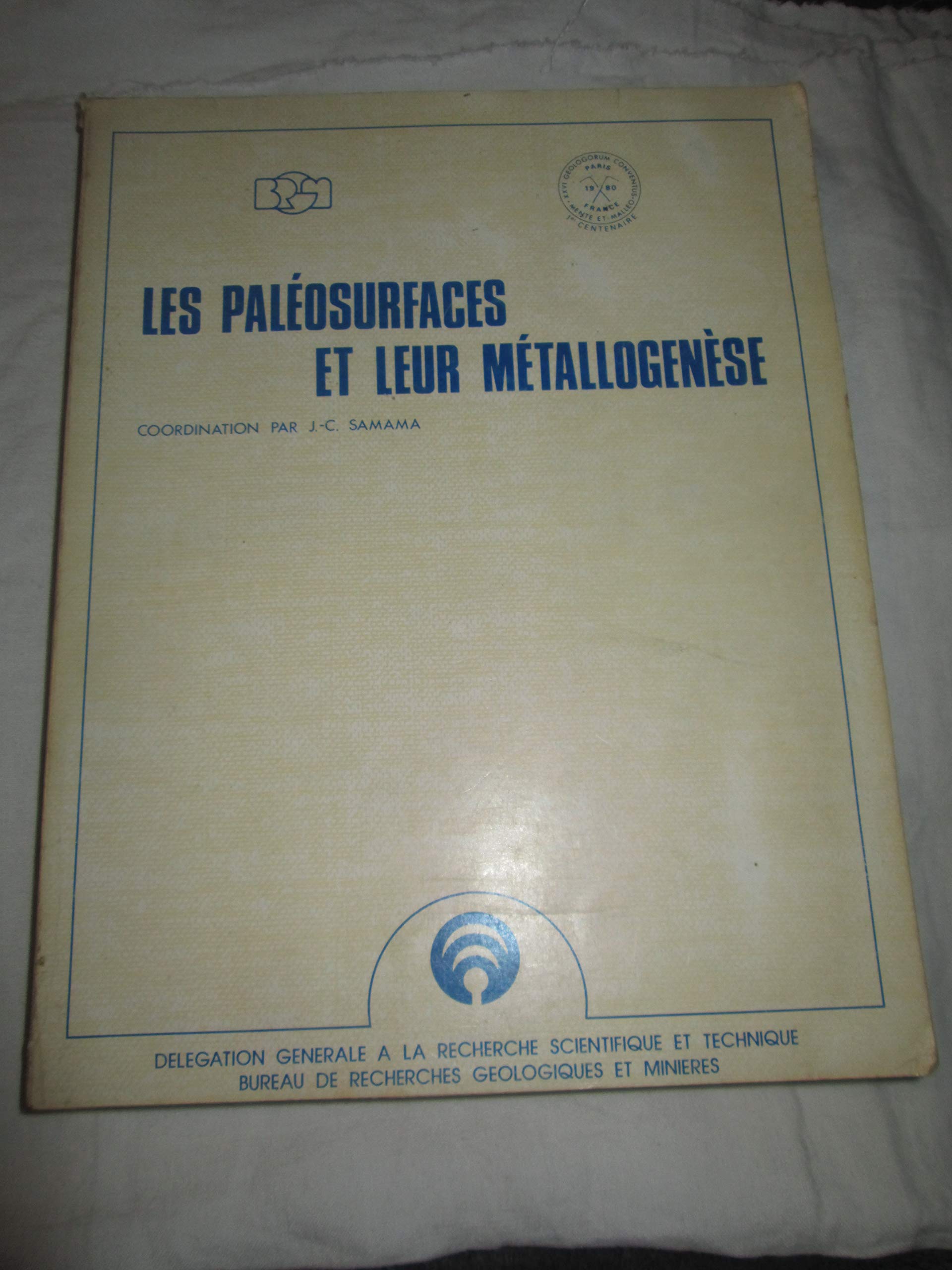 Les Paléosurfaces et leur métallogenèse (Mémoire du B.R.G.M.) book