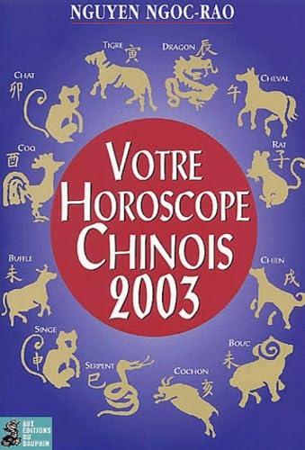 Votre Horoscope Chinois 2003 book