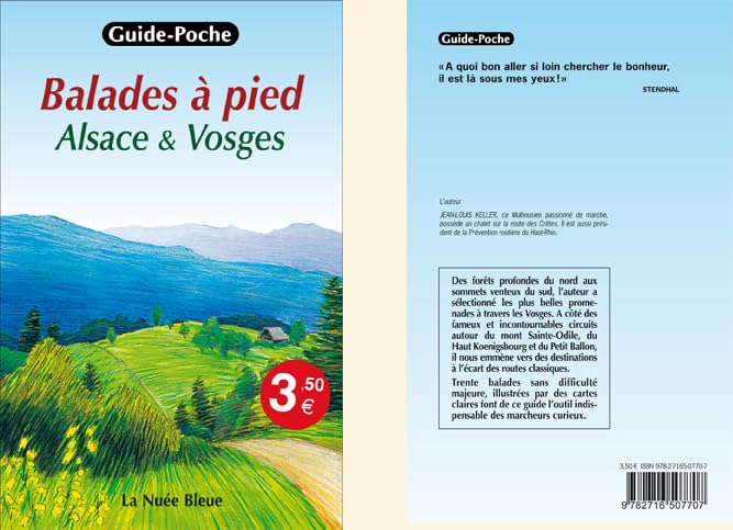 BALADES ALSACE VOSGES GUIDE POCHES Books