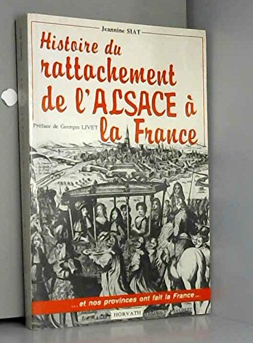 Histoire du rattachement de l'alsace a la France 103197 Books