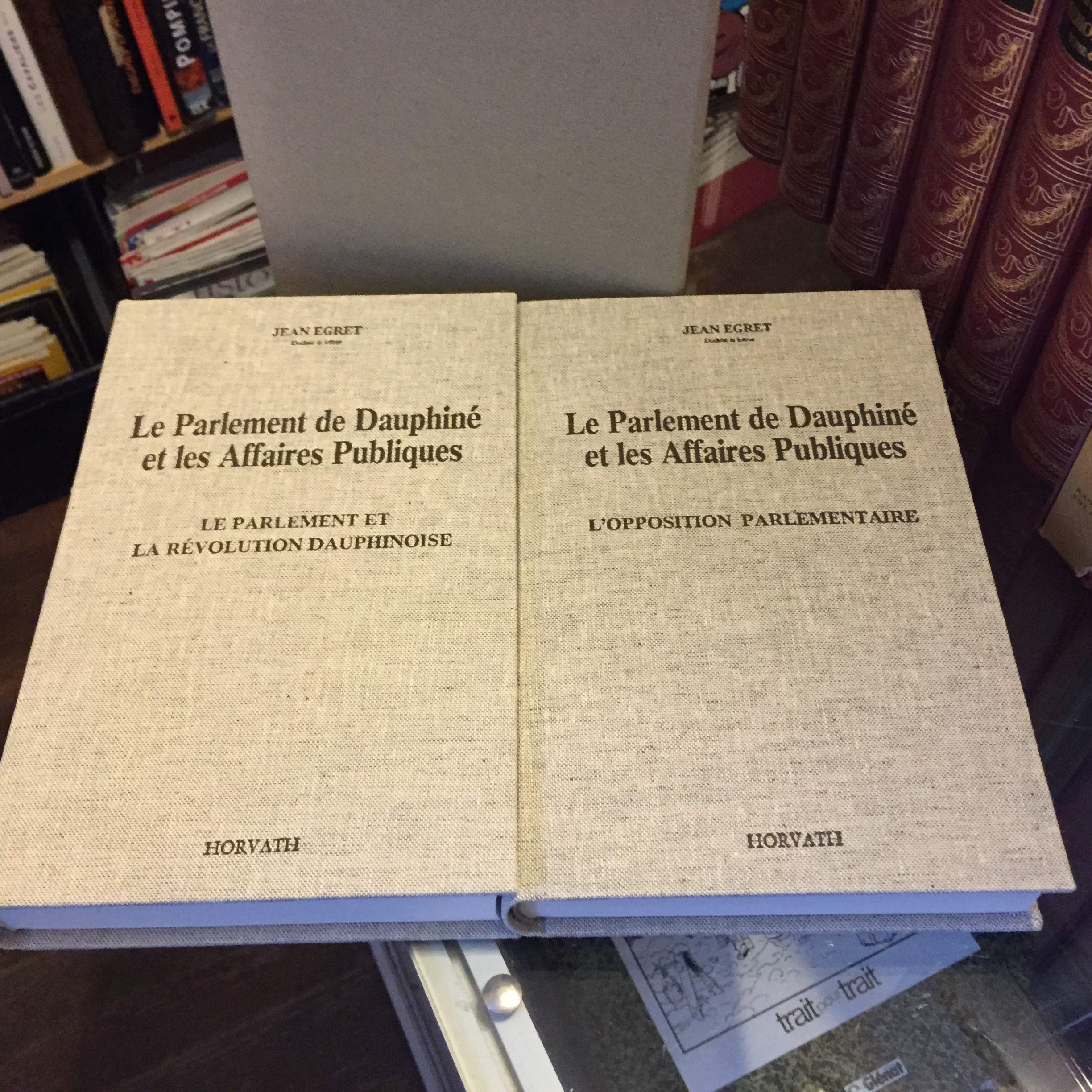 Le Parlement de Dauphiné et les affaires publiques dans la deuxième moitié du 18e siècle. Vol. 1. L'Opposition parlementaire : 1756-1775 book