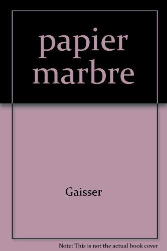 Le Papier marbré : technique de coloration orientale pour le papier et autres matériaux Books