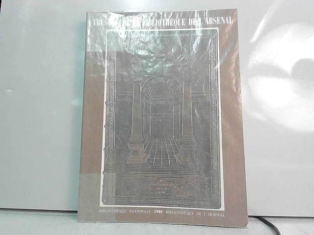Trésors de la Bibliothèque de l'Arsenal Books