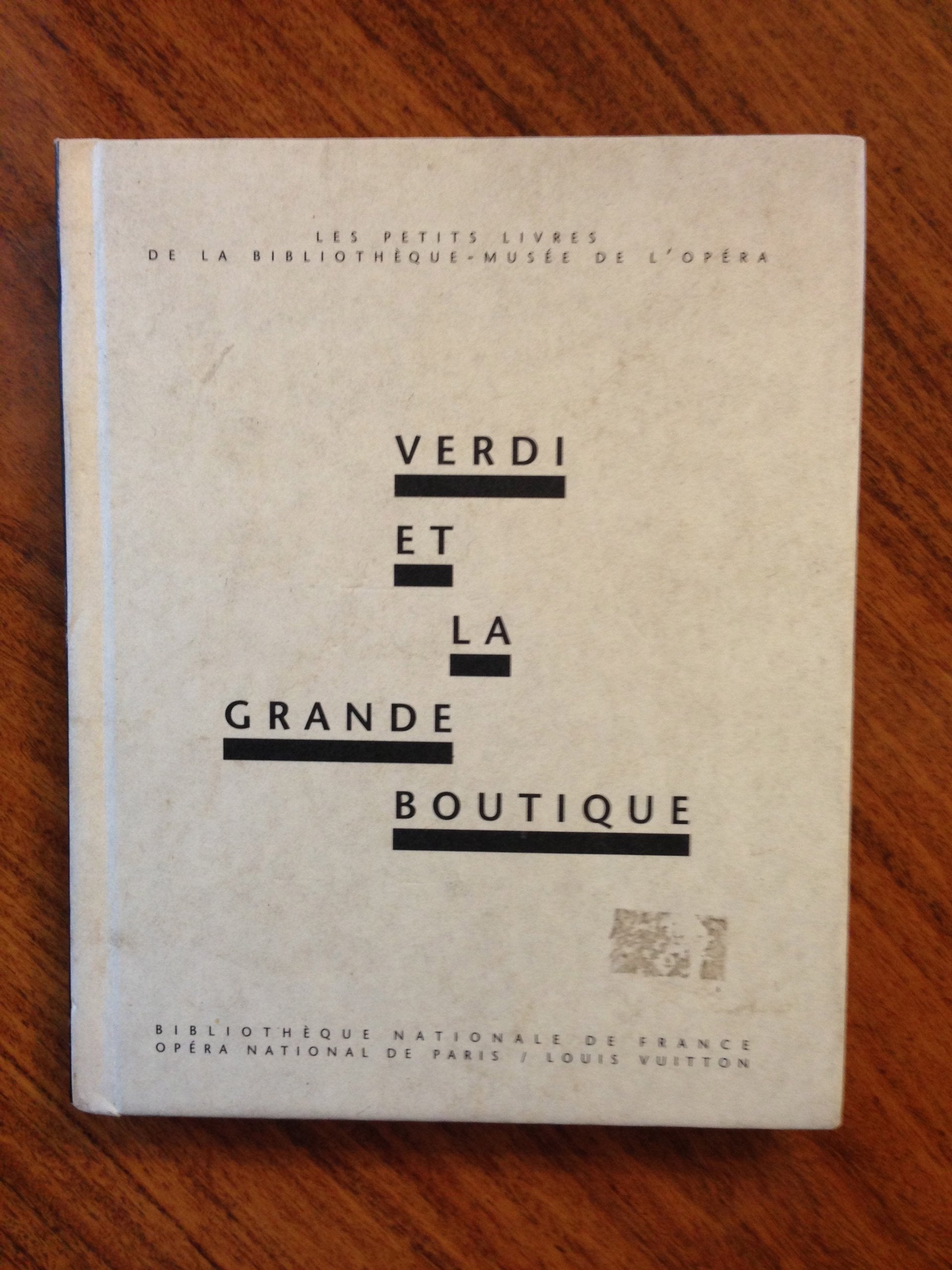 Verdi et la grande boutique Books
