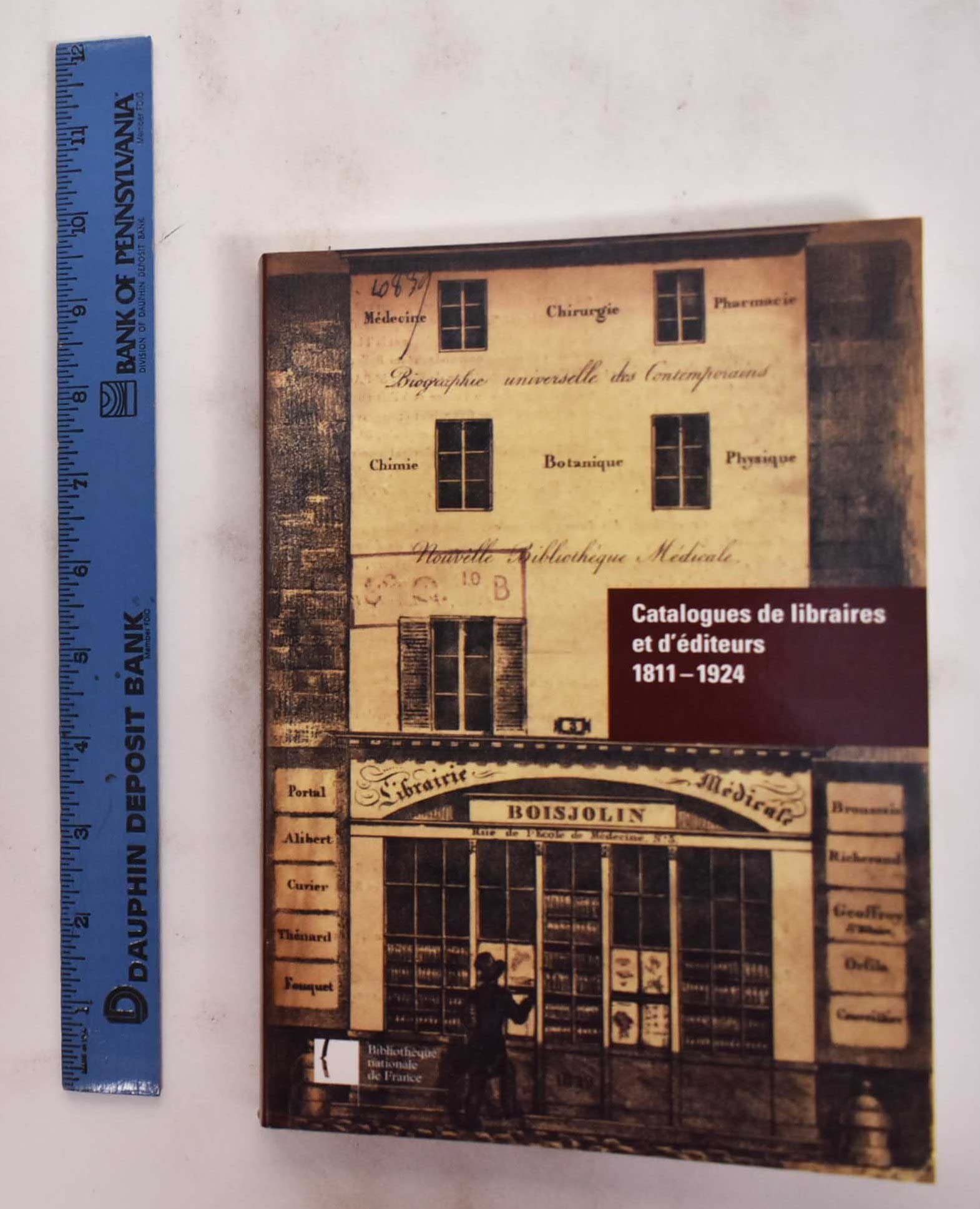 Catalogues de libraires et d'éditeurs 1811-1924: Inventaire book