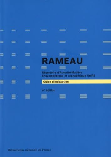 GUIDE D'INDEXATION RAMEAU 2004 6EDITION Books