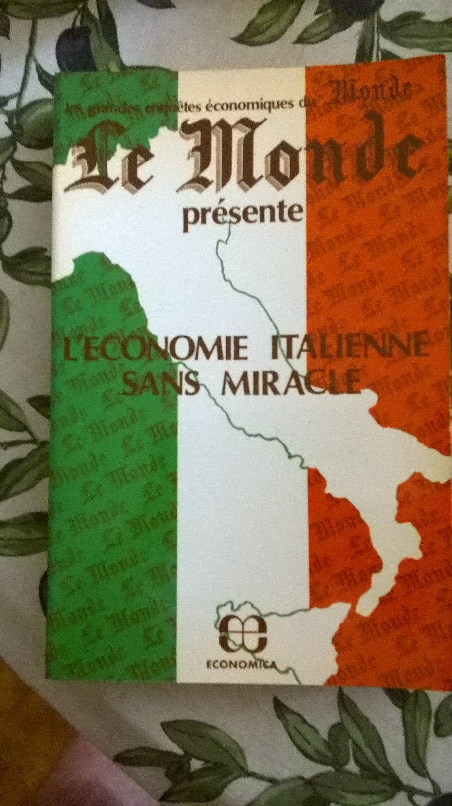 L'Economie italienne sans miracle book