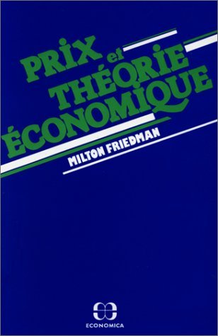 Prix et théorie économique Books