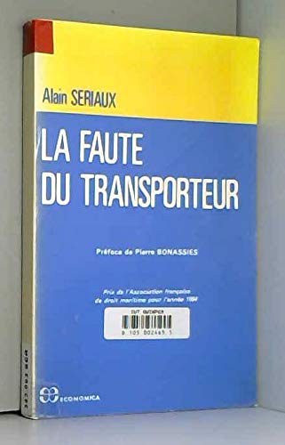 La faute du transporteur book