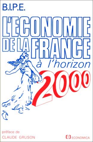 L'économie de la France à l'horizon 2000 book