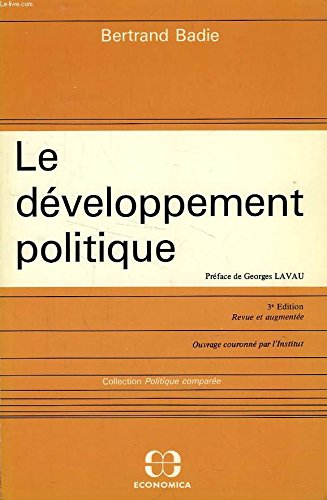 Le développement politique (Politique comparée) Books