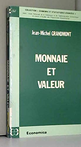 Monnaie et valeur book