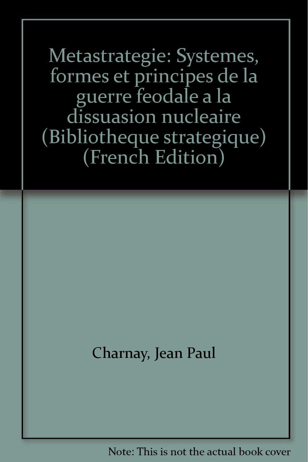 Métastratégie Books