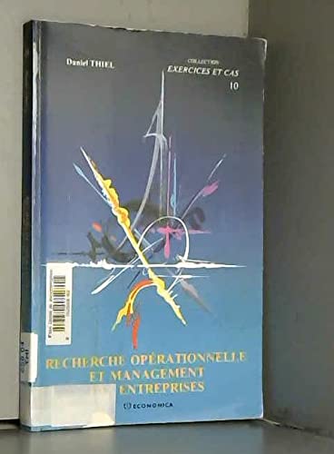 Recherche opérationnelle et management des entreprises book