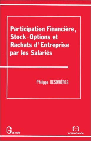 Participation financière, stock-options et rachats d'entreprise par les salariés book