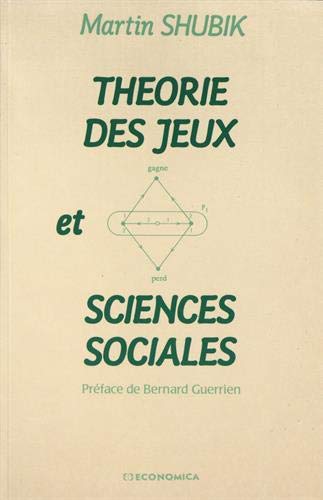 Théorie des jeux et sciences sociales book