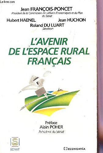 L'avenir de l'espace rural français book