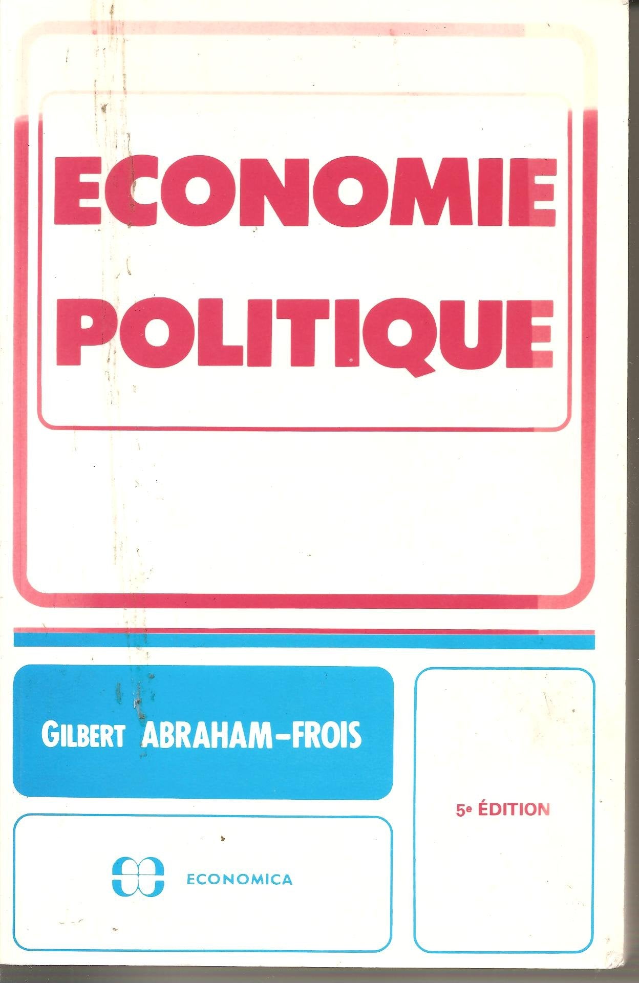 Économie politique Books