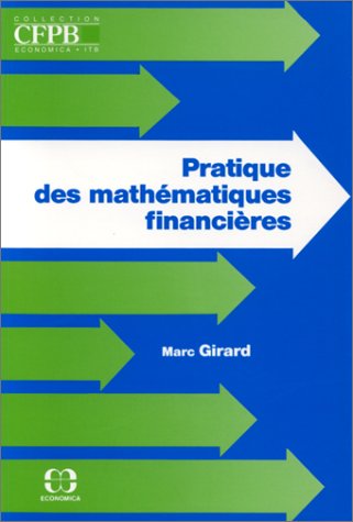 Pratique des mathématiques financières book