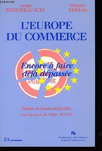 L'Europe du commerce book