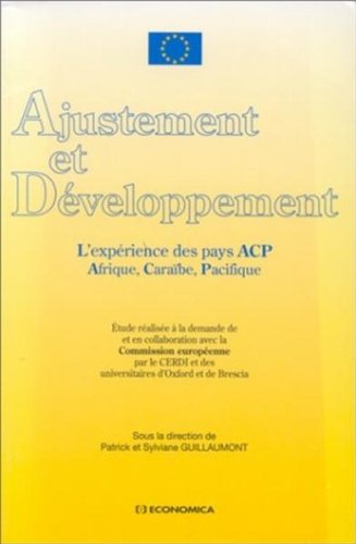 Ajustement et développement : l'expérience des pays ACP (Afrique, Caraïbe, Pacifique) book