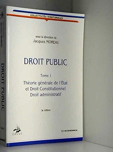 Droit public tome 1 Droit constitutionnel Books