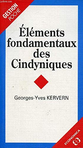 Eléments fondamentaux des cindyniques Books