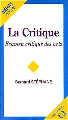 La critique : examen critique des arts Books