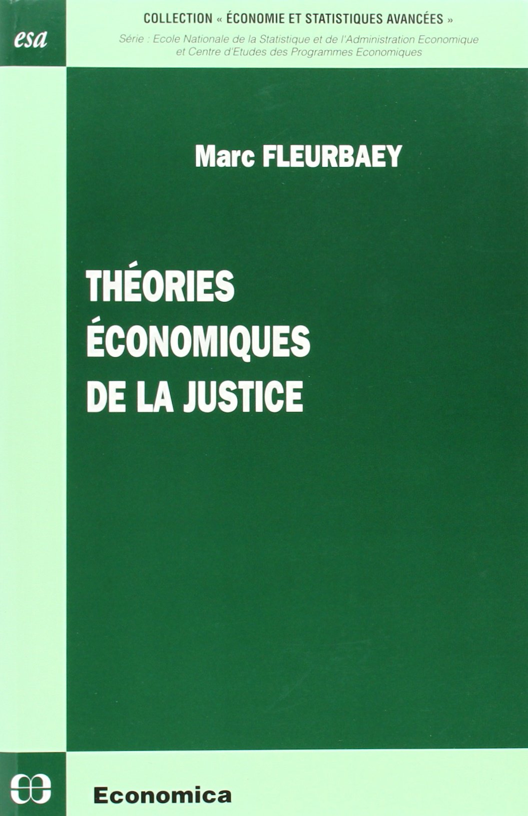 Théories économiques de la justice book