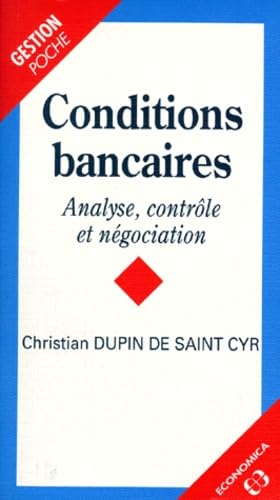 Conditions bancaires book