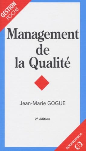 Management De La Qualite. 2eme Edition 1997 Books