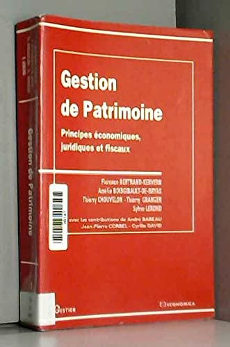 Gestion de patrimoine book