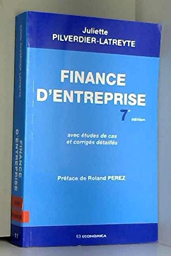 Finance d'entreprise book