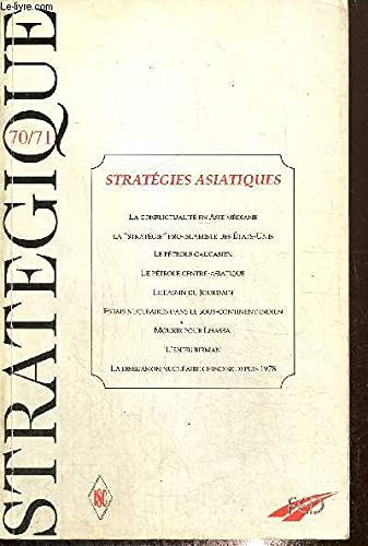Stratégique, n° 70-71. Stratégies asiatiques book