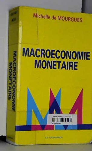 MACROECONOMIE MONETAIRE Books