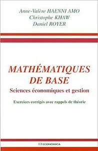 Mathématiques de base - Sciences économiques et gestion book