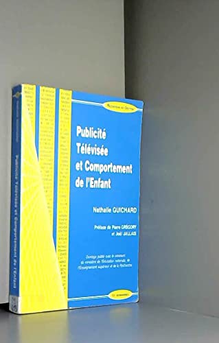 Publicité télévisée et comportement de l'enfant Books